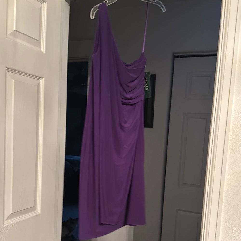 Elegant Ralph Lauren Purple Dress